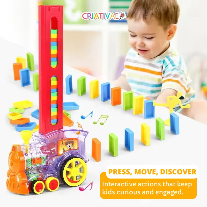 Automatic Domino Learning Toy for Kids with Colors and Shapes | CRIATIVAE