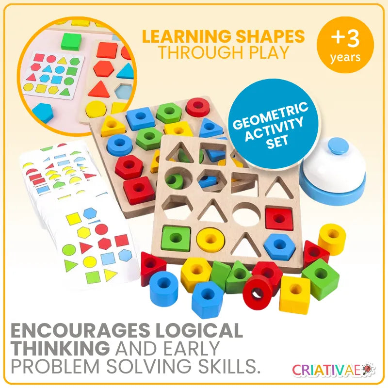 Educational Geometry Game for Kids – Shapes and Colors | CRIATIVAE