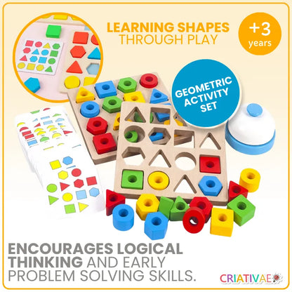 Educational Geometry Game for Kids – Shapes and Colors | CRIATIVAE