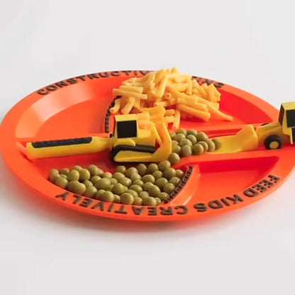 Interactive Kids Meal Set with Plate and Utensils | CRIATIVAE