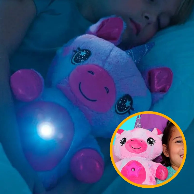 Kids Plush Toy with Calming Light Projection for Better Sleep 3+ | CRIATIVAE
