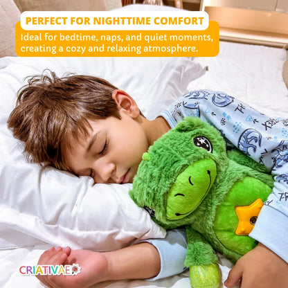 Kids Plush Toy with Calming Light Projection for Better Sleep 3+ | CRIATIVAE