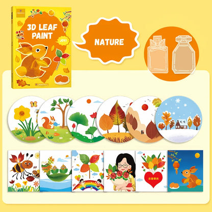 Leafy World – 3D Creative Leaf Painting Kit