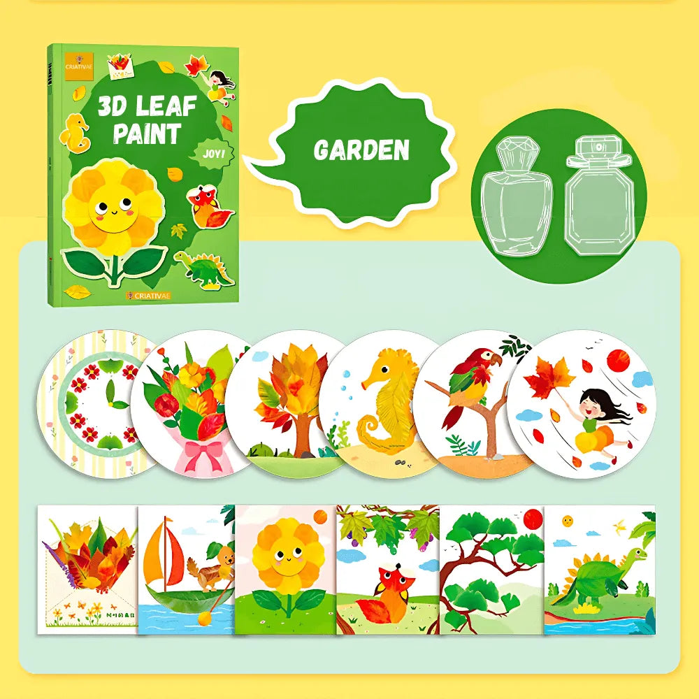 Leafy World – 3D Creative Leaf Painting Kit