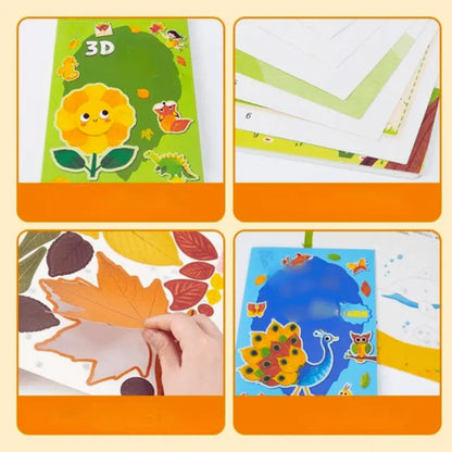 Leafy World – 3D creatieve bladverfset