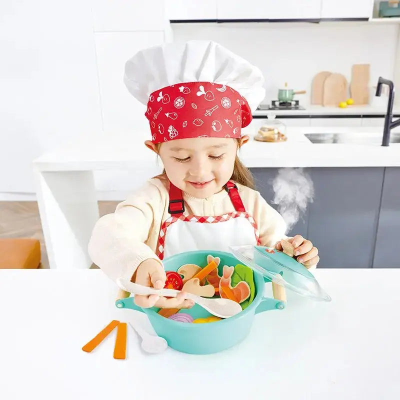 Juego de cocina y vapor Mini Chef
