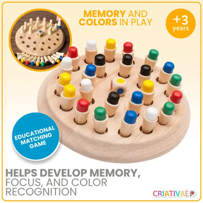 Color Memory Educational Game for Kids 3+ | CRIATIVAE