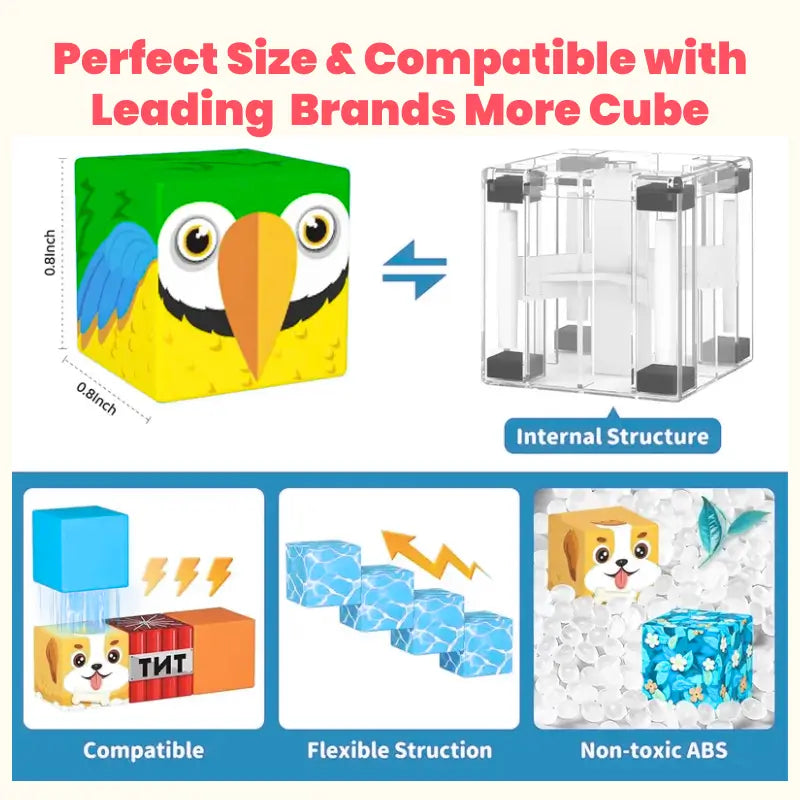 150PCS Magnetic Building Blocks Set – STEM Montessori Educational Toy for Kids - Criativae