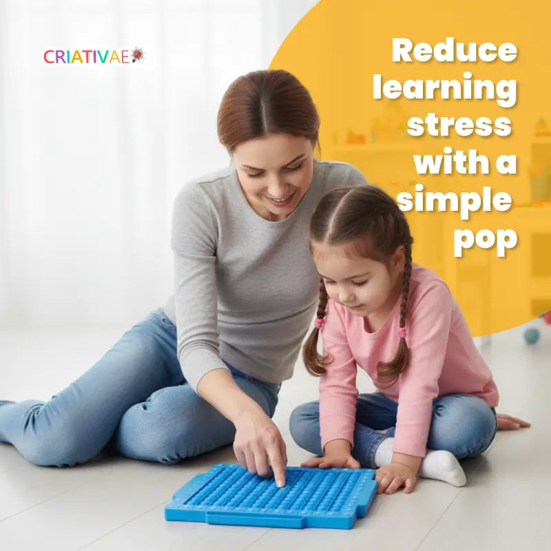 Pop It Math: Times Tables Board & Flash Cards for Kids | CRIATIVAE