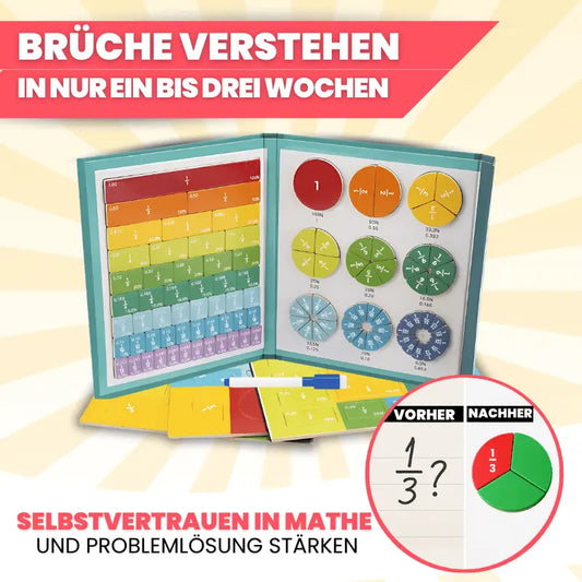Montessori Magnetisches Bruch-Buch – Criativae