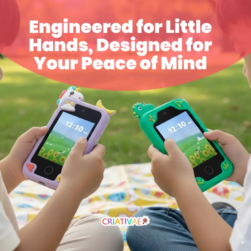 My First Smartphone: Educational Toy Phone for Kids with Camera | CRIATIVAE