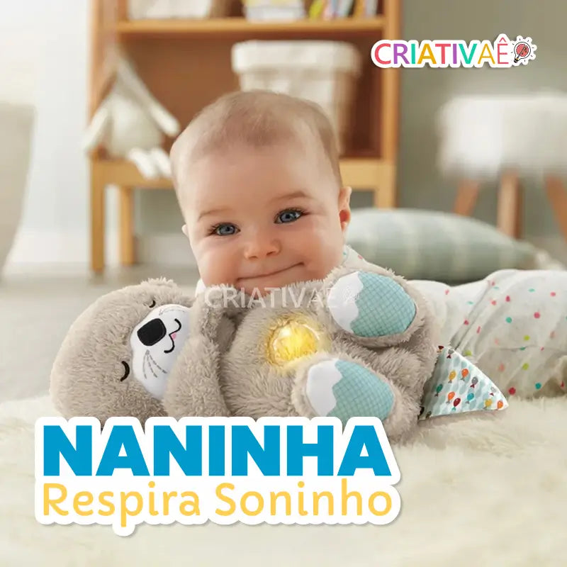 Slumber Friend Criativae - Breathing Plush Toy With Light and Sound