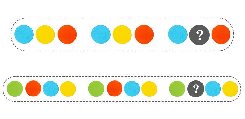 Color Sorting Cups and Discs Set