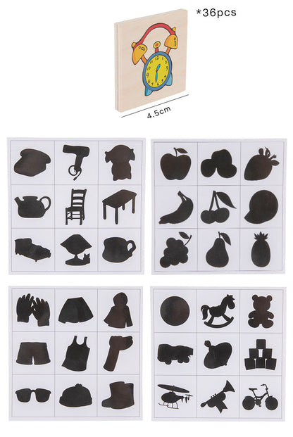 Schatten-Puzzle-Sammlung