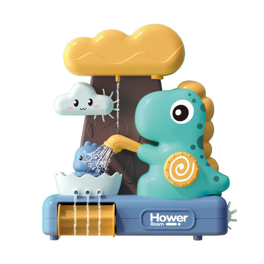 Wateraangedreven dinosaurus badspeeltje