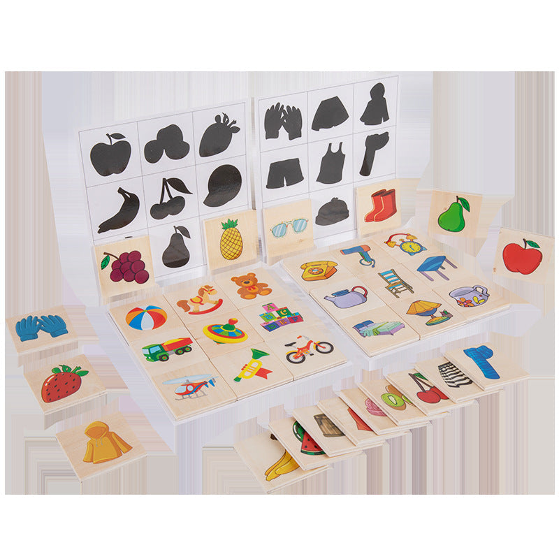 Schatten-Puzzle-Sammlung