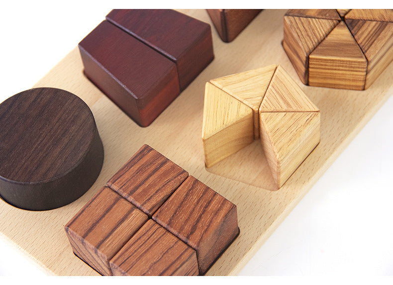 Deluxe Natural Wooden Learning Toy Collection