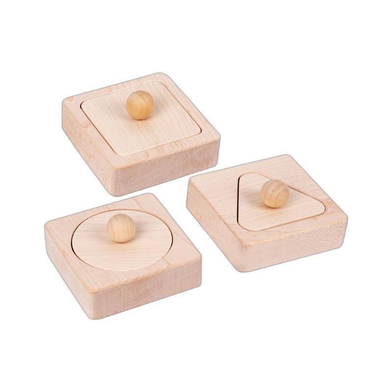 Wooden Shape Sorting Board for Young Children