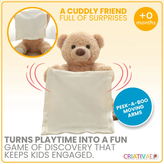 Interactive Electronic Plush Teddy for Babies | CRIATIVAE
