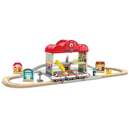 Kompaktes Bahnhof-Spielset