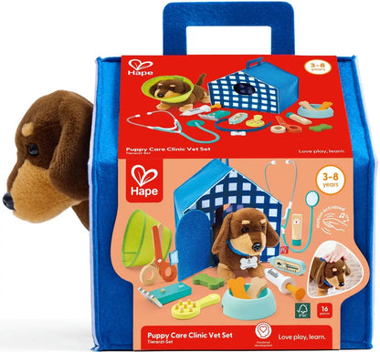 Tierarzt-Spielset für die Welpenpflege