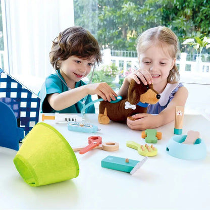 Tierarzt-Spielset für die Welpenpflege