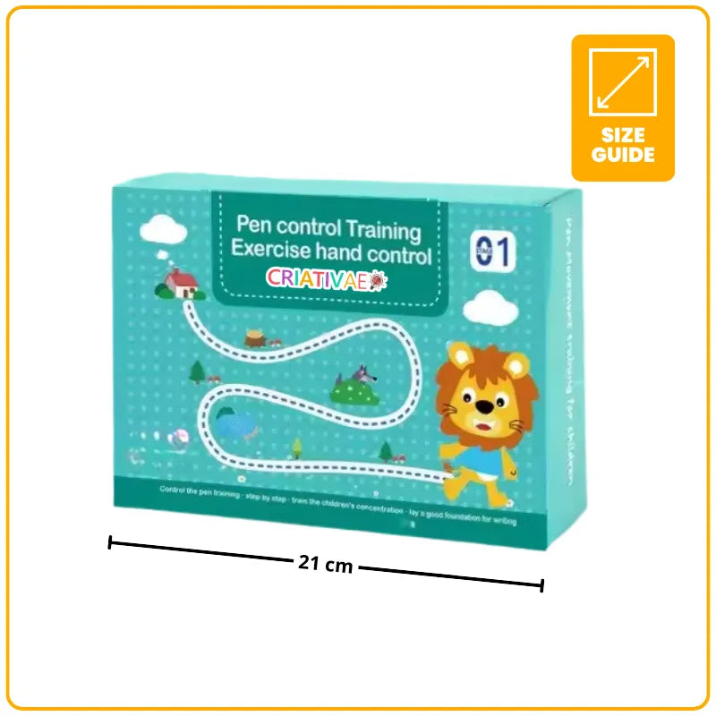 Reusable Educational Activity Book for Kids – Fine Motor Skills & Learning Through Play | CRIATIVAE