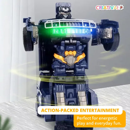 Transformable Car and Robot Educational Toy for Kids | CRIATIVAE