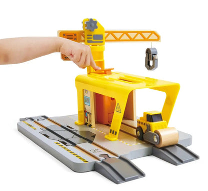 Grúa ferroviaria para proyectos de construcción