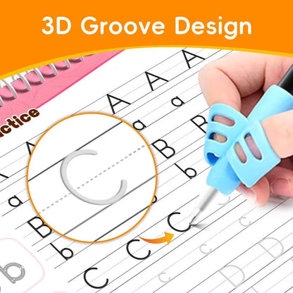 CRIATIVAE™ Reusable Handwriting Workbook – 6 Books Learning Set for Kids
