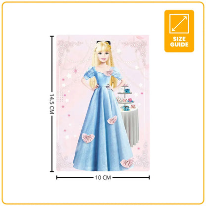 Magnetic Dress Up Doll Set - Fashion Paper Dolls for All Metallic Surfaces & Travel Toys for Kids | CRIATIVAE