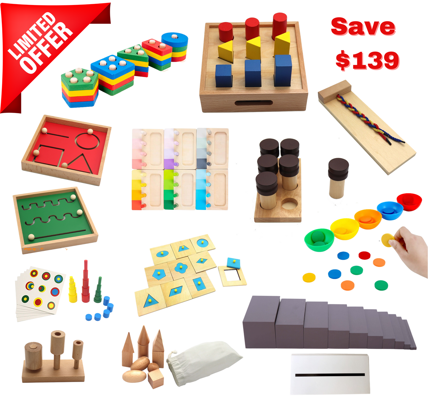 Montessori Learning Essentials Bundle