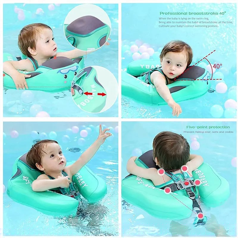 Non-Inflatable Swim Float – Baby Pool Ring Toy