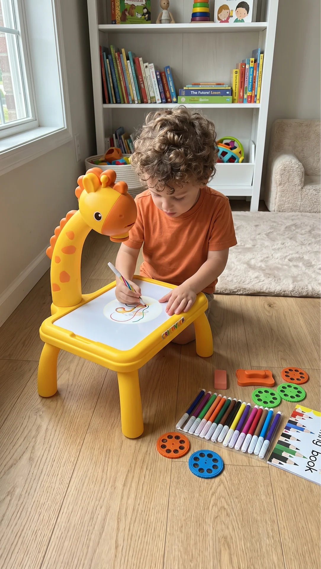 Table Kids Criativae - Kids Drawing Projector Table