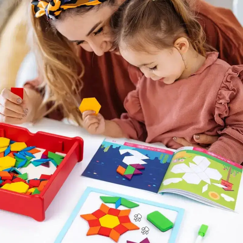 Educational Magnetic Tangram for Kids – Learning & Building Puzzle Toy | CRIATIVAE