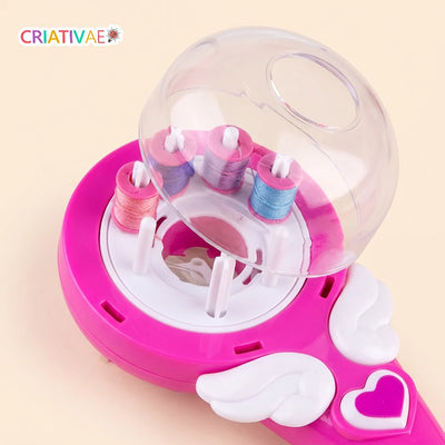 Braid Fairy Criativae - Kids Hair Wrap Styler With Colored Thread