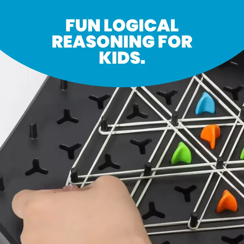 Magnetic Triangle Game – Develop Logic & Strategy | CRIATIVAE