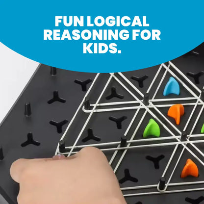 Magnetic Triangle Game – Develop Logic & Strategy | CRIATIVAE