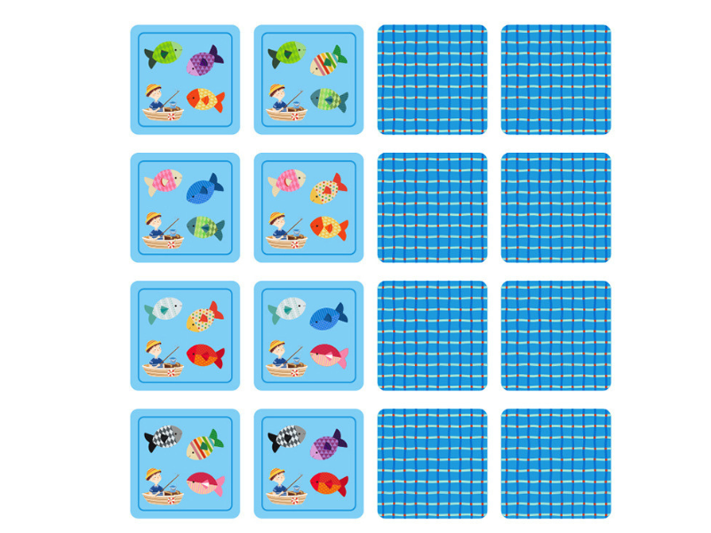 Angler-Memory-Spiel