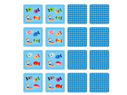 Angler-Memory-Spiel