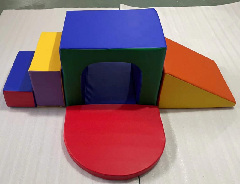 6-Piece Soft Play Gymnastics Set for Babies and Toddlers