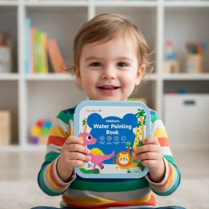 Criativae Water Coloring & Doodle Books for Toddlers – Reusable Paint with Water Activity Set | CRIATIVAE