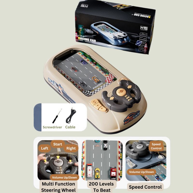 Kids' Interactive Steering Wheel Driving Simulator Toy