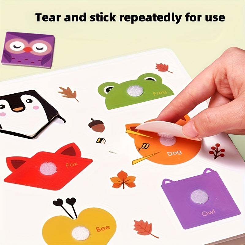 Educational Activity - Busy Book for Teens – Puzzles, Stickers & Skill-Building Fun