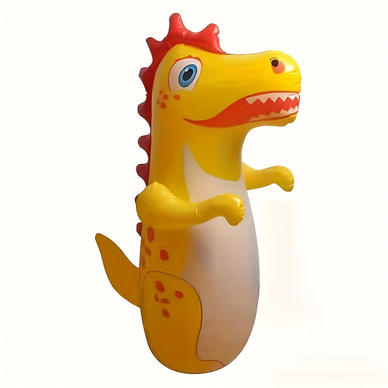 Aufblasbarer Dinosaurier-Boxsack – Lustiges Tumbler-Spielzeug für Kinder