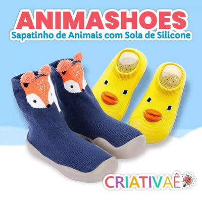 Animashoes Criativae - Non Slip Baby Shoes with Silicone Sole