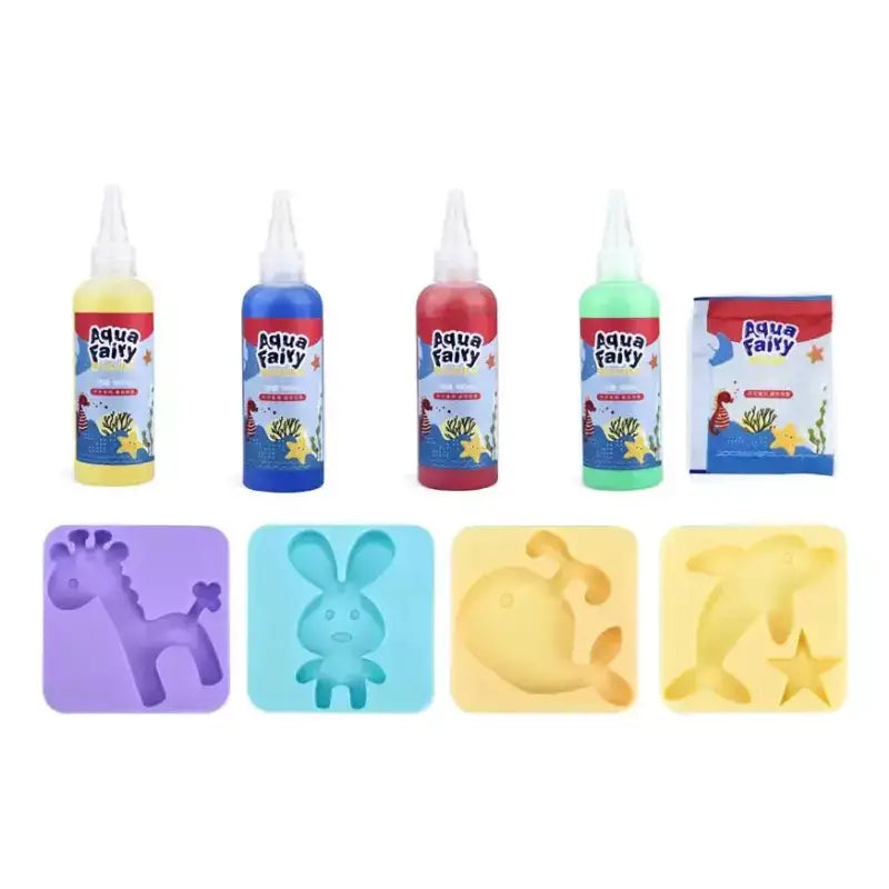 Aqua Fairy Criativae - Magic Water Craft Kit for 3D Animals