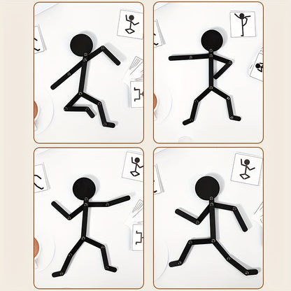 Black Wooden Puppet Game – Fine Motor Skill Toy
