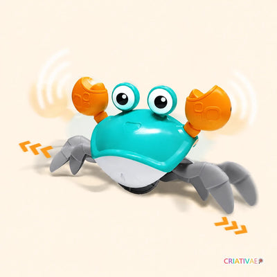 Scuttle Crab Criativae - Crawling Baby Toy with Obstacle Sensor
