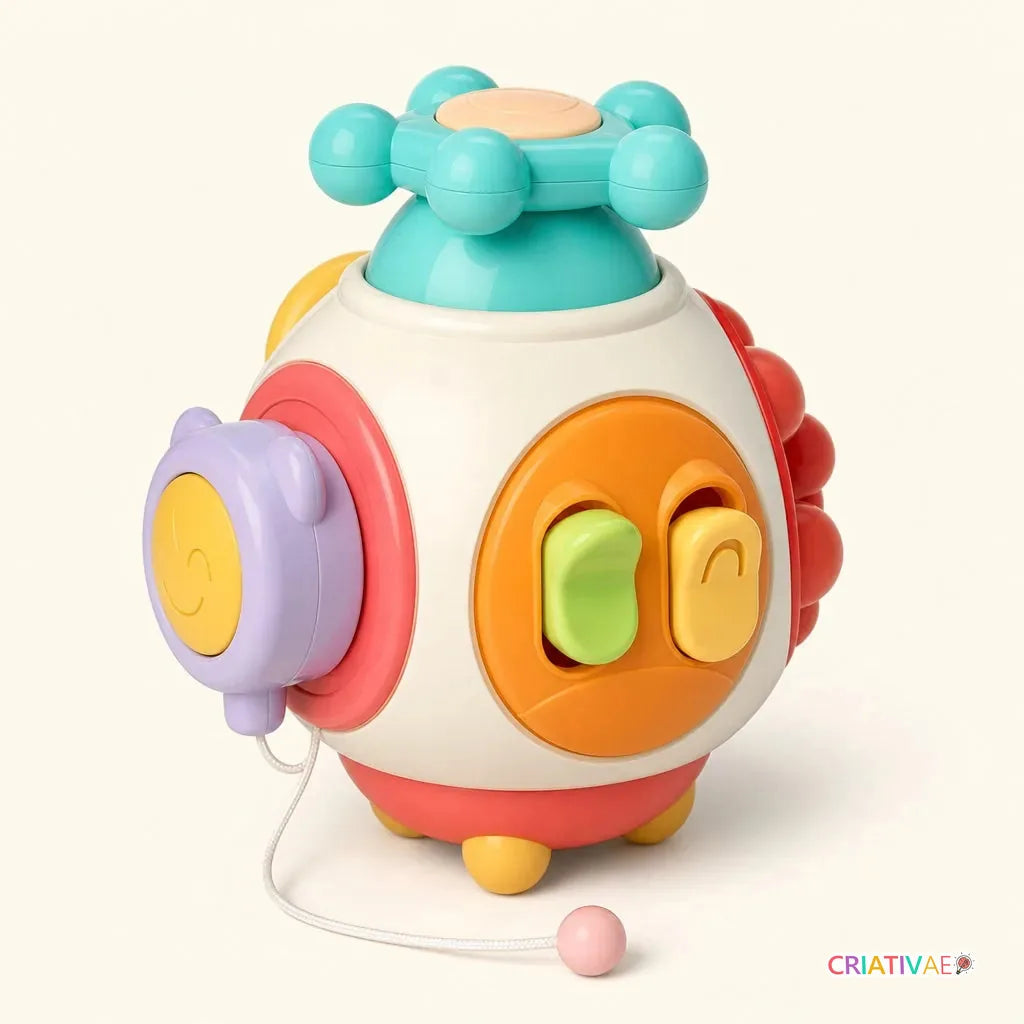 CuboBaby Criativae - Montessori Activity Cube with Six Discoveries